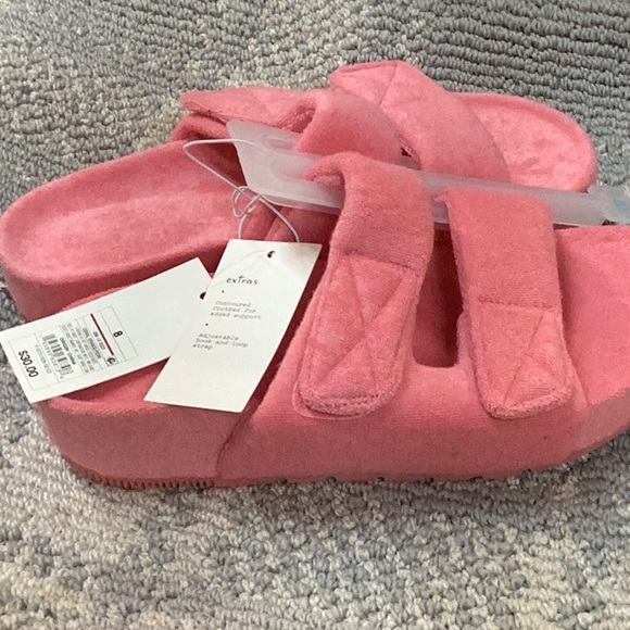Womens Remi platform slides - a new day - coral orange - multiple sizes - new - Picture 5 of 8